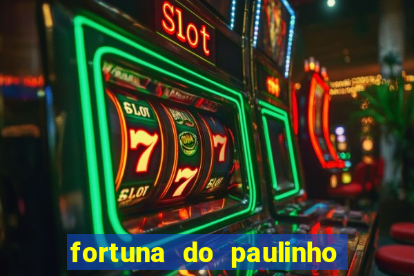 fortuna do paulinho do roupa nova